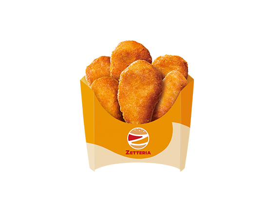 ゼッテリア ZETTERIA人気No.4 チキンからあげっと(6個入り) Chicken Nuggets 6 pieces