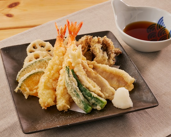 夢庵 【単品】上海老天ぷら盛り合わせ(2人前)