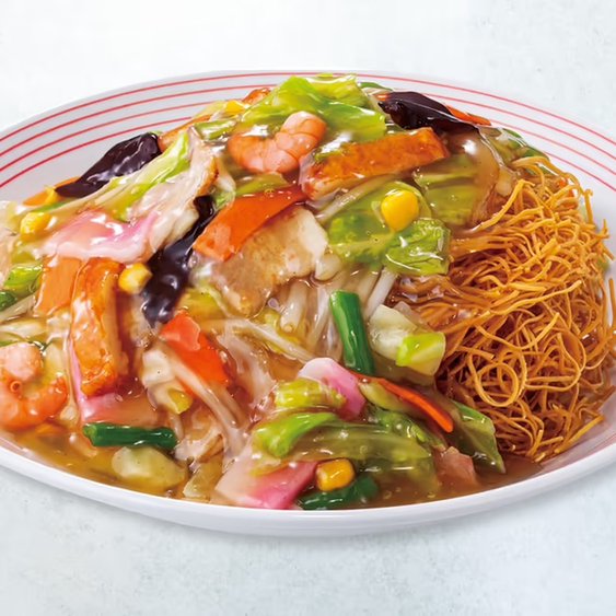 リンガーハット人気No.2 野菜たっぷり皿うどん