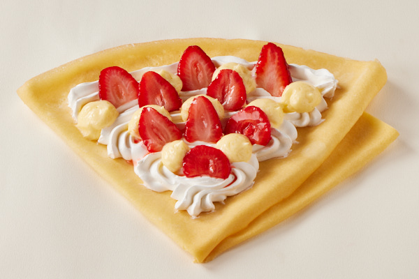 至福の贅沢「恋するクレープ」 いちごWクリーム Strawberry Double Cream