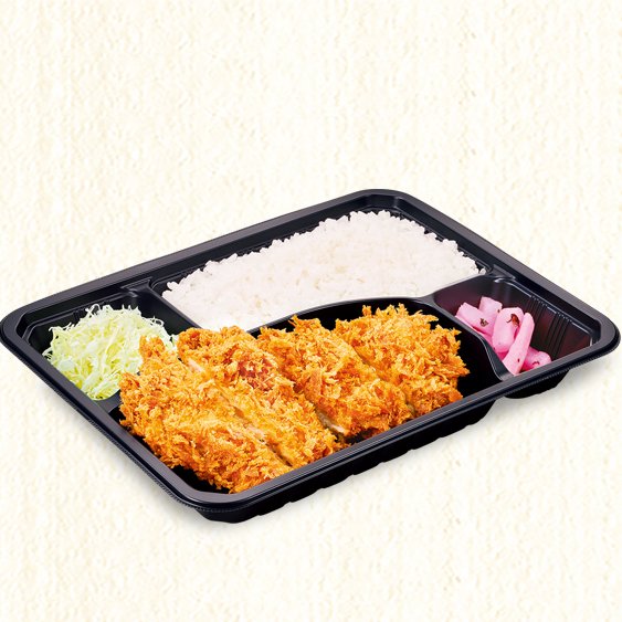かつ庵 チキンかつ弁当 Chicken Cutlet Combo Meal