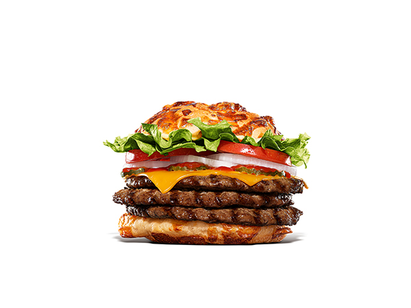 バーガーキング トリプルチーズアグリーバーガー