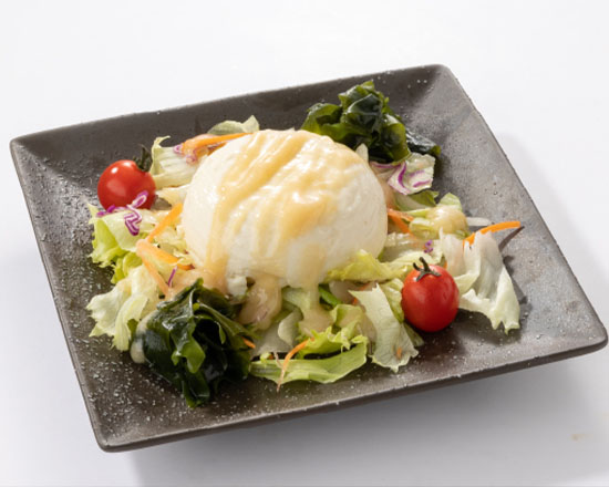 夢庵 豆富のサラダ(味噌ドレッシング)