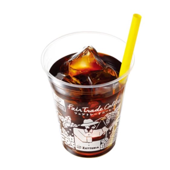 ゼッテリア ZETTERIA アイスコーヒーM Fair Trade Iced Coffee M