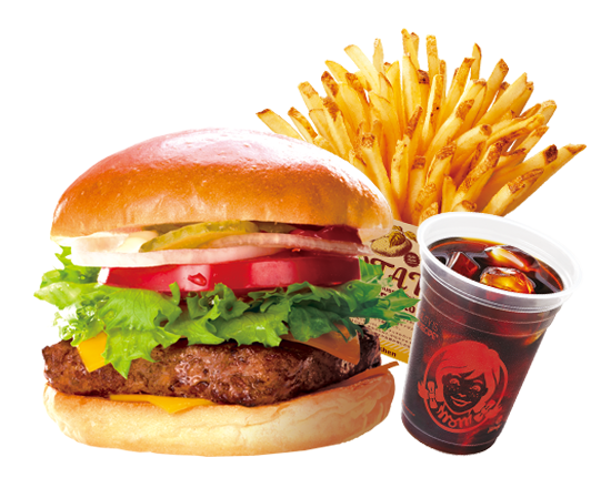 ウェンディーズ ・ファーストキッチン ウェンディーズバーガーUSAセット