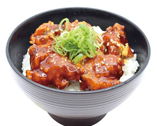 鳥ぷろ ヤンニョムチキン丼 Yangnyeom Chicken Rice Bowl