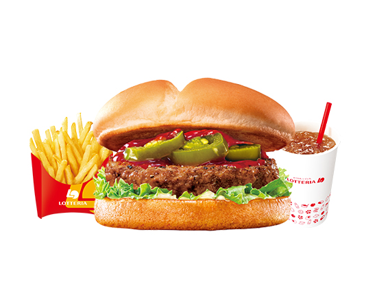 ロッテリア 【セット】旨辛ビーフバーガー
