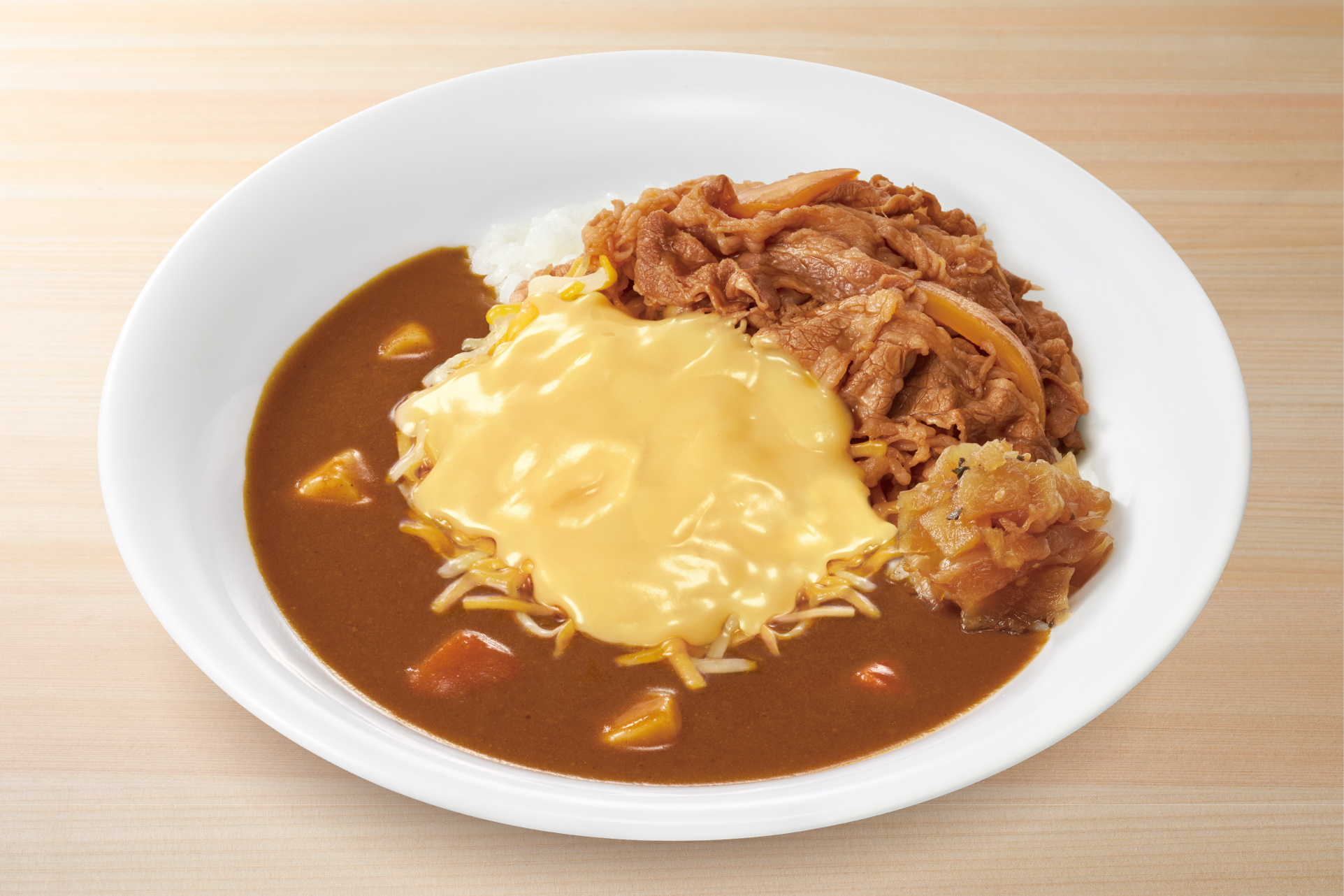 すき家 チーズ牛カレー