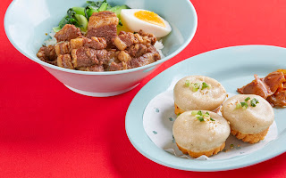 ダパイダン105 【人気No.1】小龍包(3個)+魯肉飯(ルーローハン)