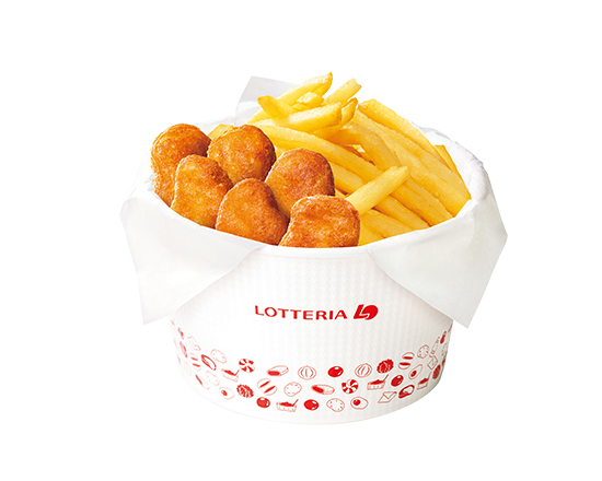 ロッテリア バケツポテから