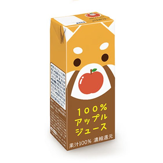 ゼッテリア ZETTERIA 100%アップルジュース Apple Juice