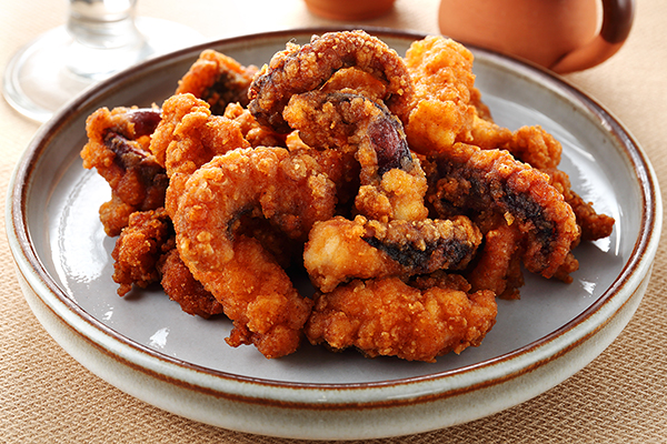 黒毛和牛ハンバーグ専門店 福よし タコのから揚げ ハバネロ味 (S/M)