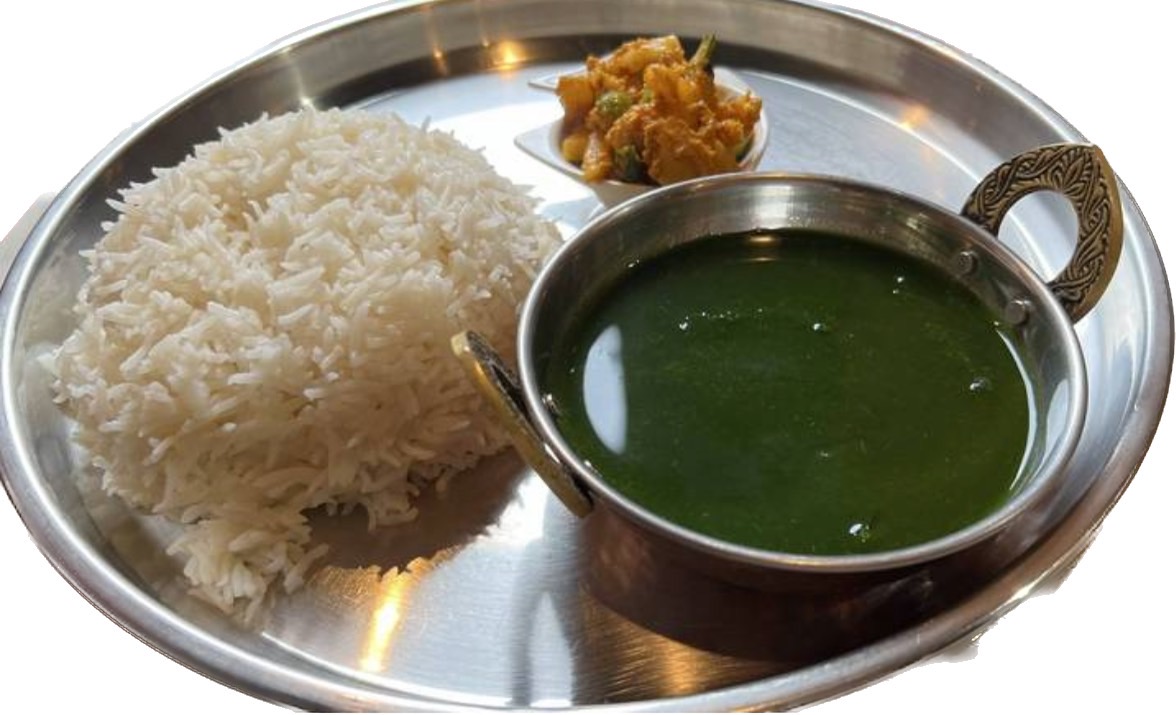 ほうれん草チキンカレーSag Chiken curry