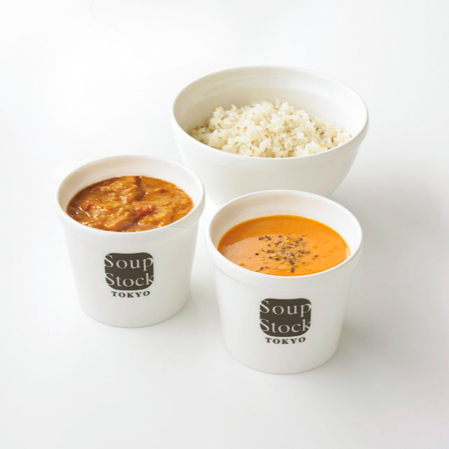 スープストックトーキョー人気No.3 カレーとスープのセット