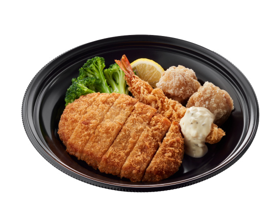 ジョイフル ロースかつの特選バラエティフライ(単品)