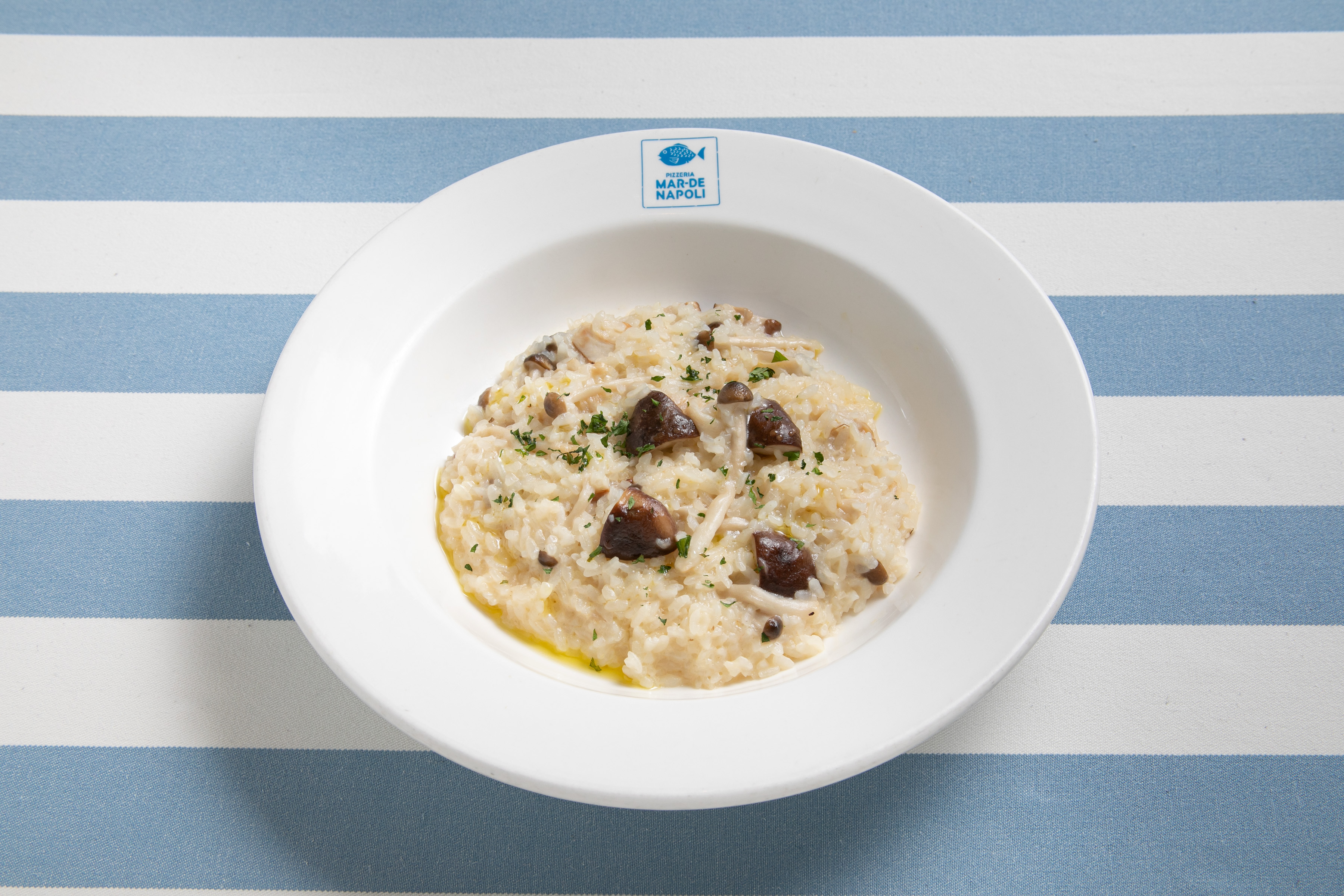 ピッツェリア マルデナポリ ボルチーニ茸ときのこのリゾット