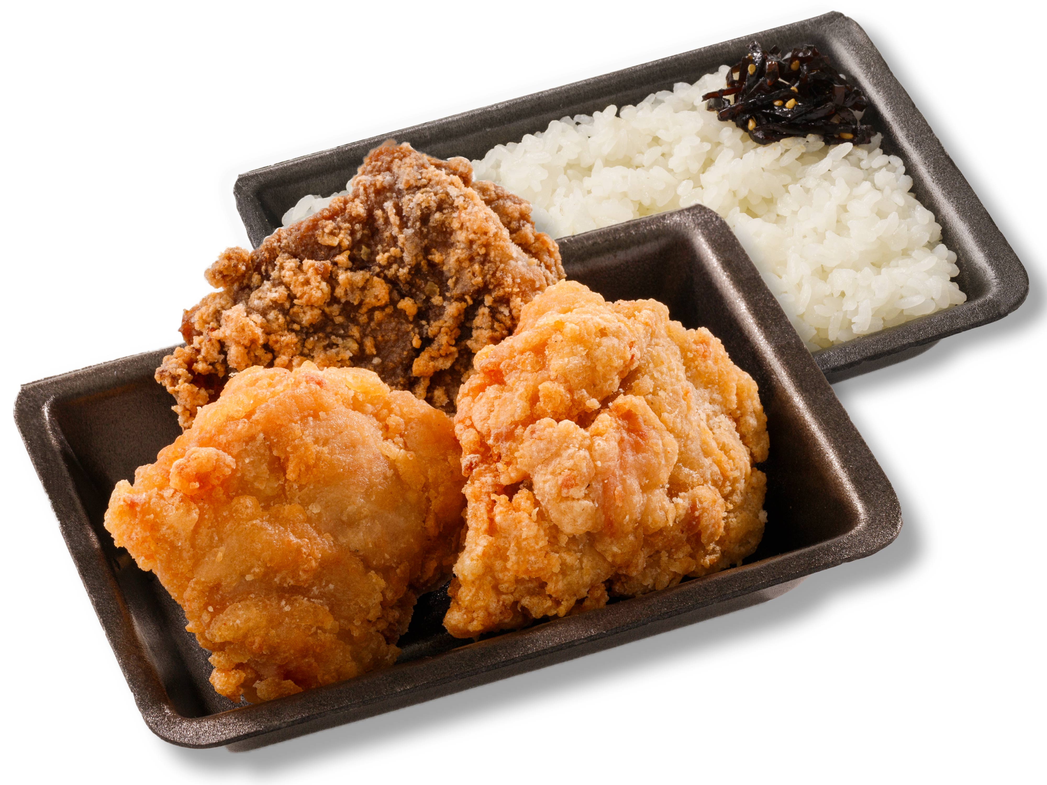 から揚げの天才 デカから3個弁当