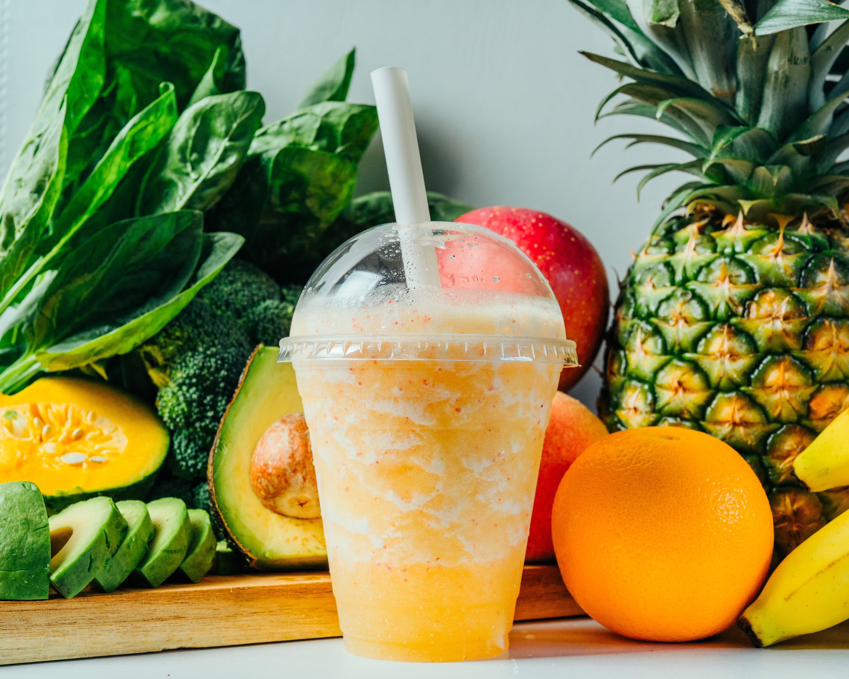 美と健康スムージースタイル アップル×パインスムージー Apple x Pineapple Smoothie