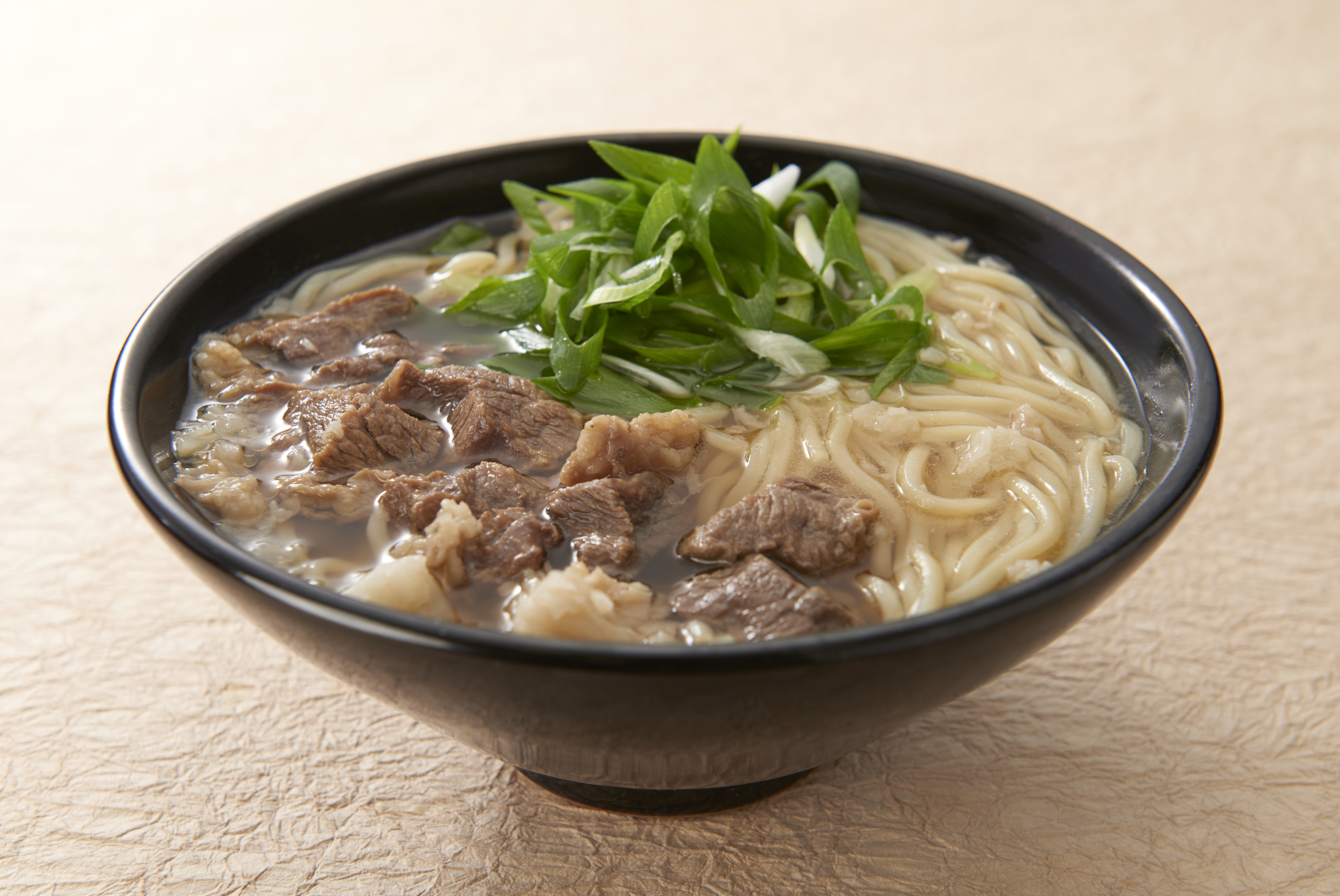 うどん食堂太鼓亭 肉だし黄そば(並)