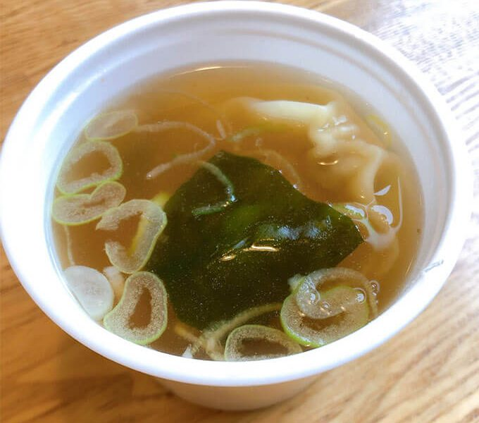 みんなのテンホウ ミニワンタンスープ