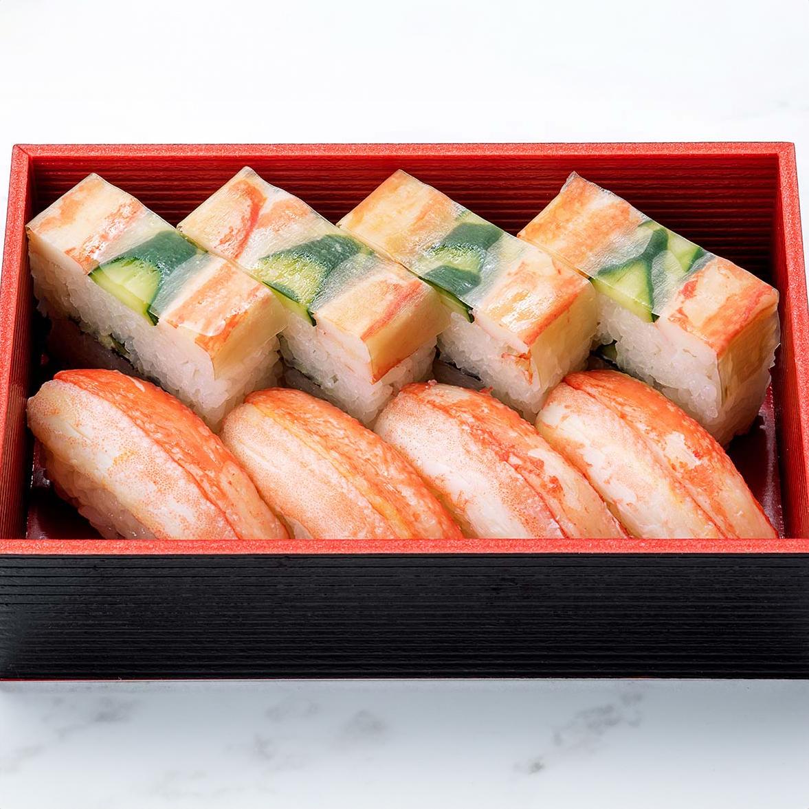 かに道楽 かににぎり・かにバッテラ