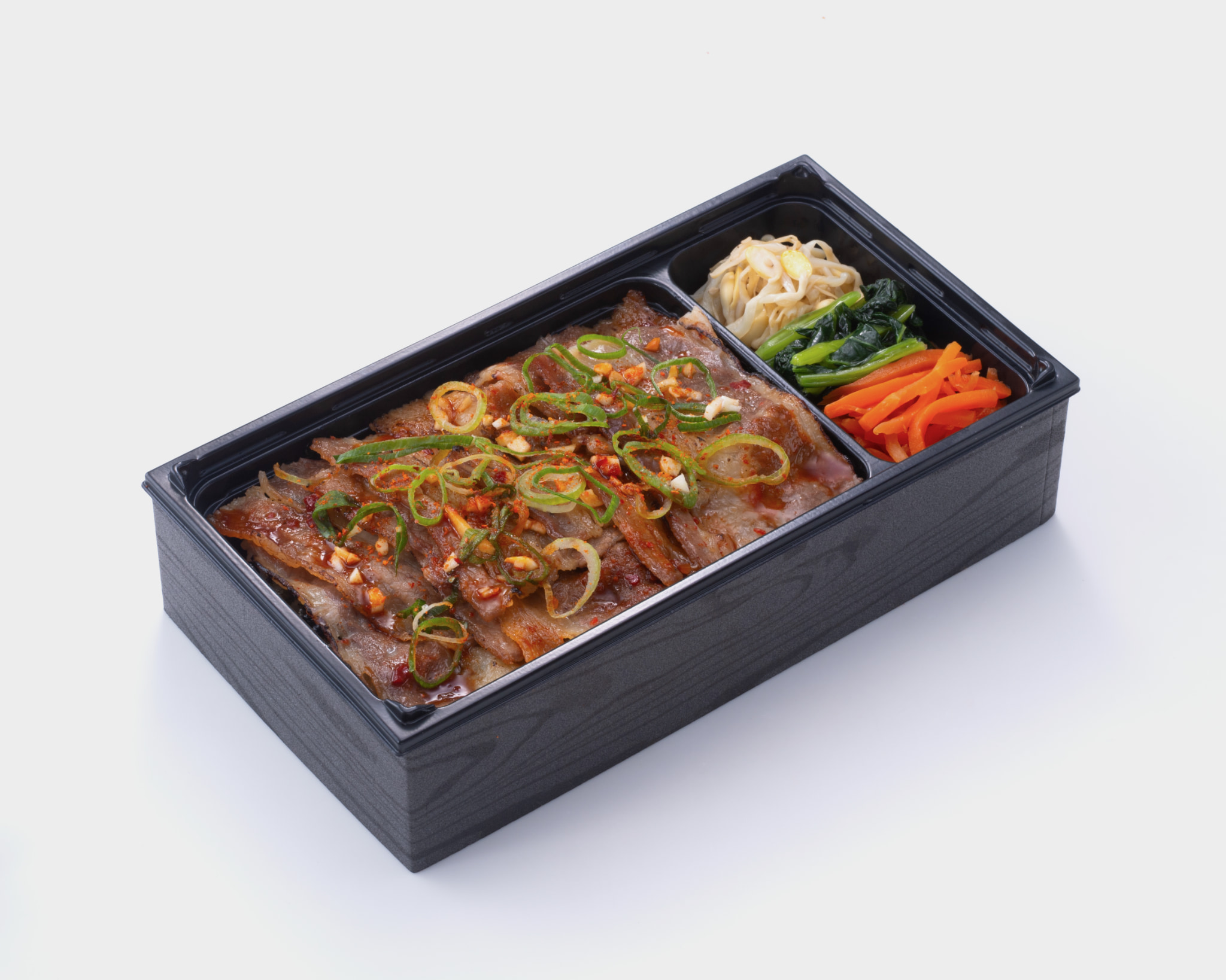 牛角 ガツンとした旨さ！  スタミナガーリックカルビ弁当 お肉 1.5倍