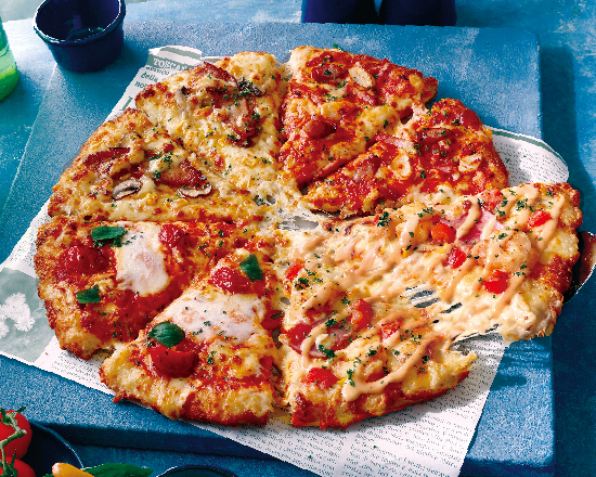 ピザーラスタイル エビマヨのよくばりクォーター