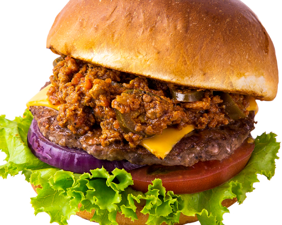 ヴィレッジヴァンガードダイナー チリチーズバーガー