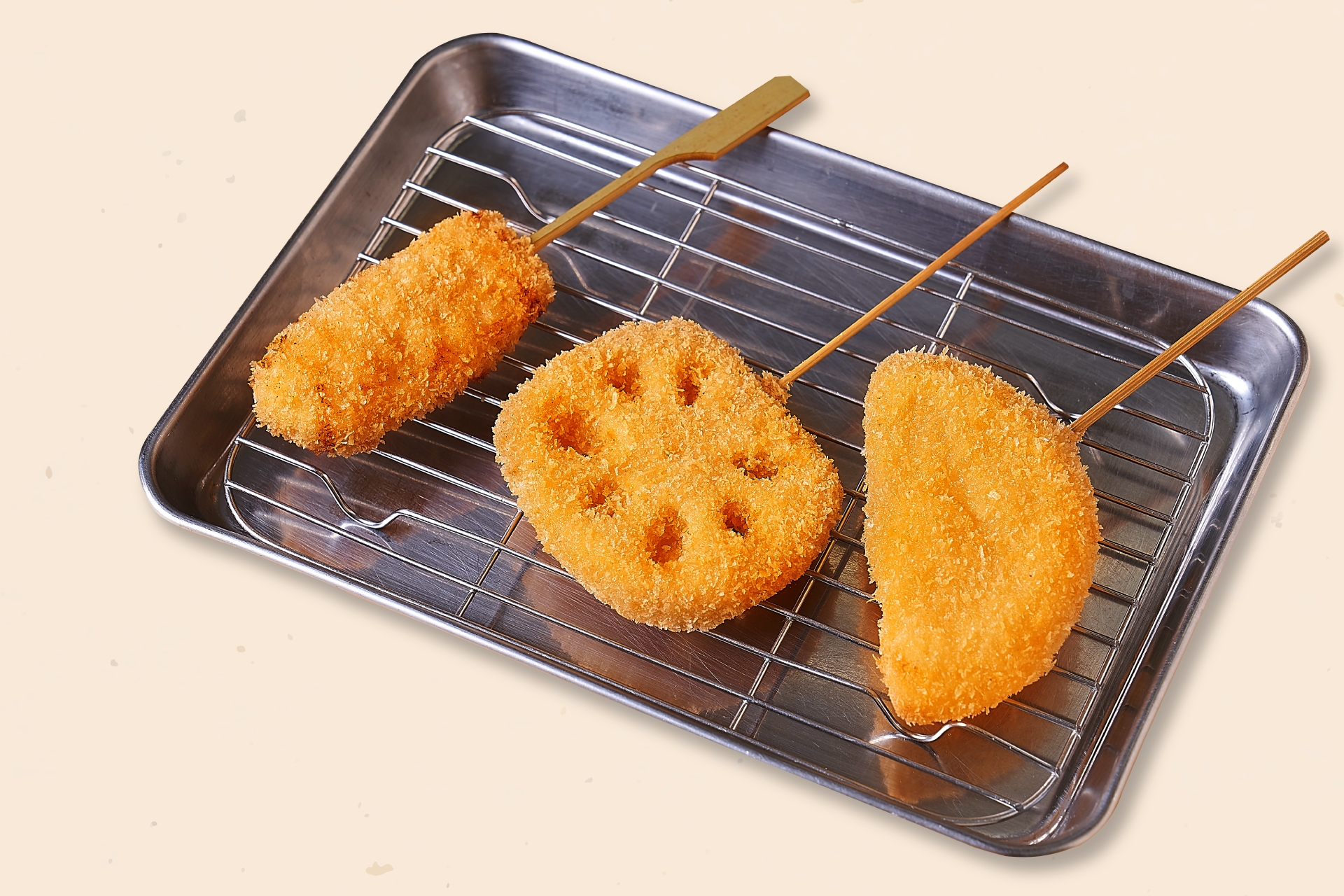 串カツ田中 定番3本盛り