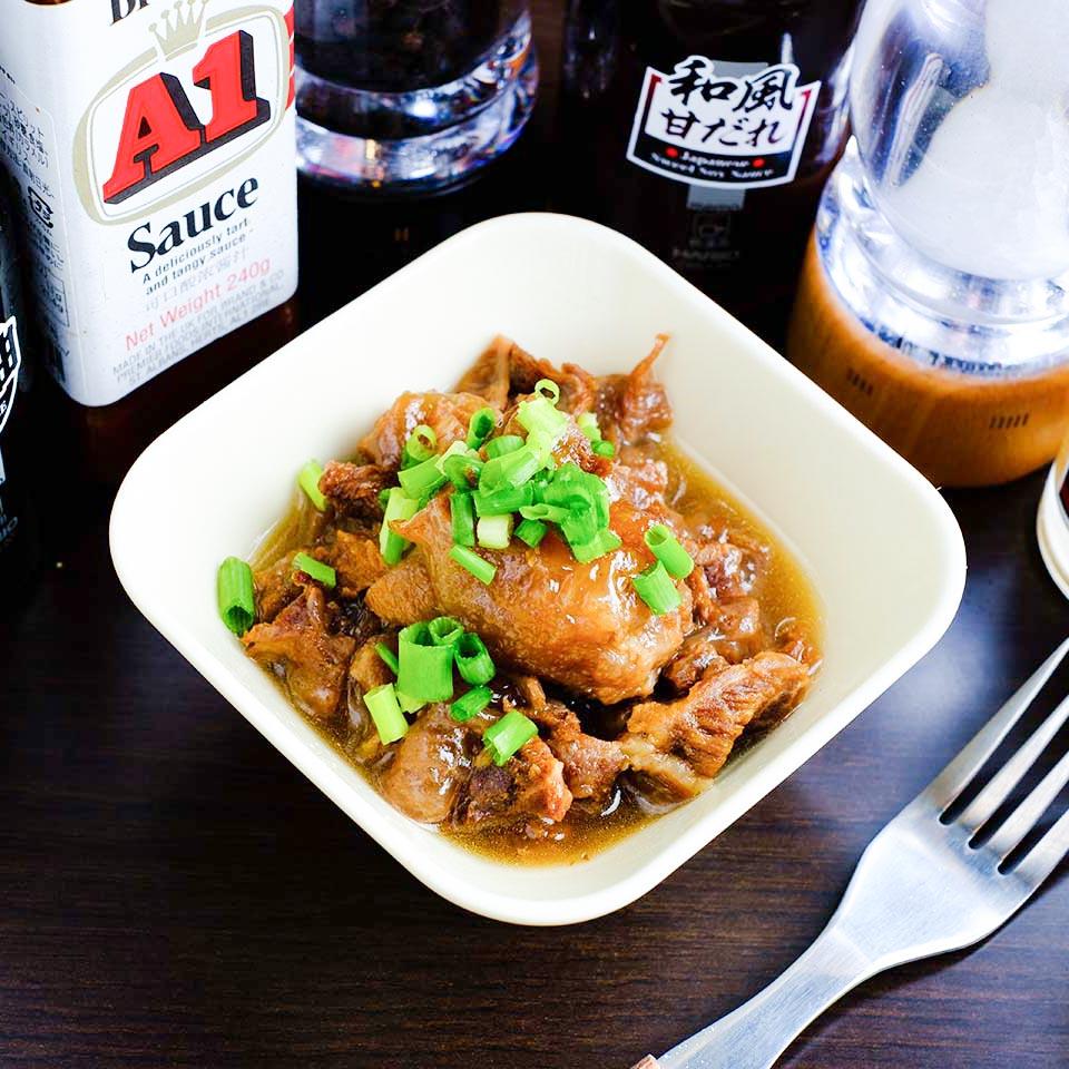 やっぱりステーキ 牛すじ煮込み