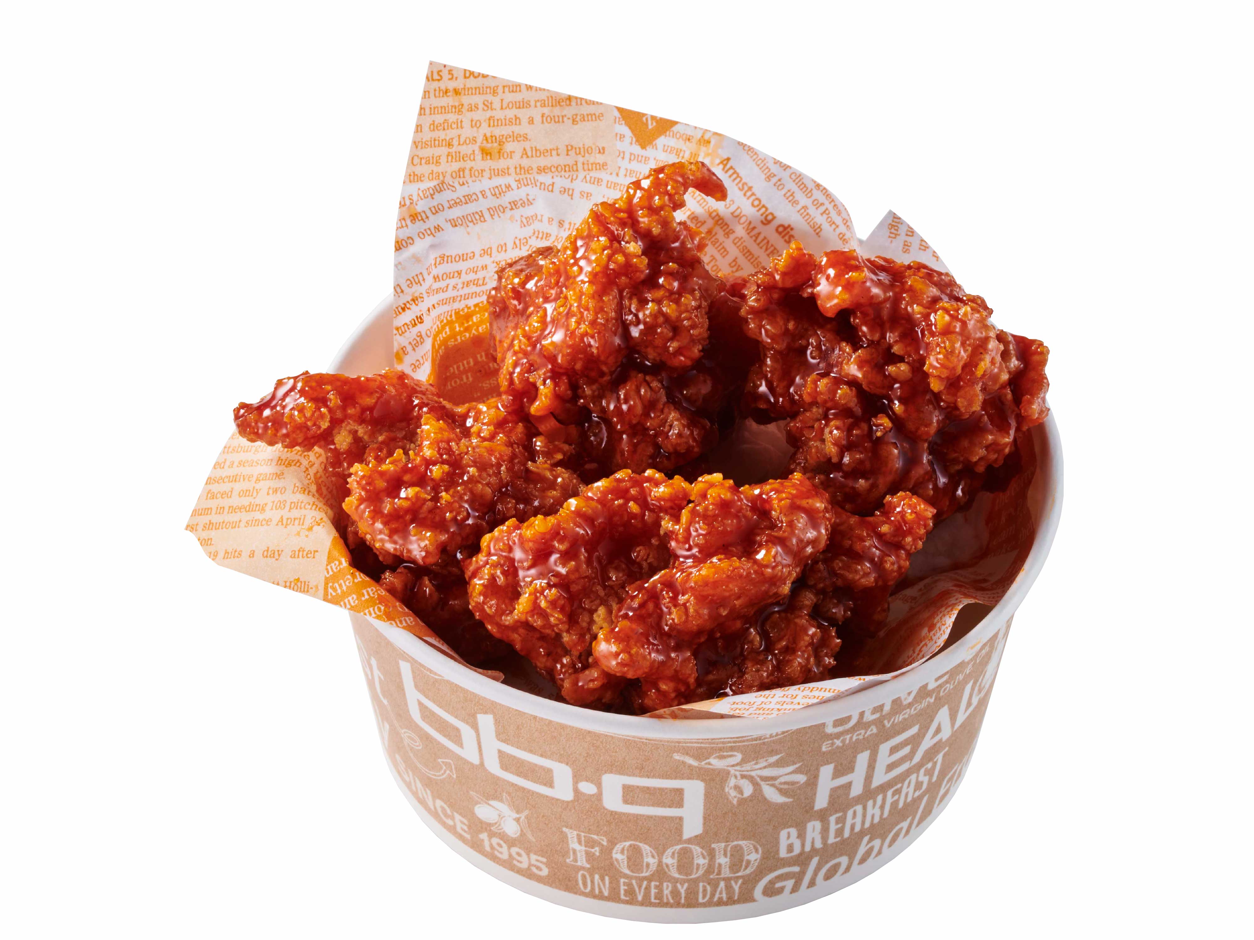 bb.qオリーブチキンカフェ人気No.4 骨なしモモ ヤンニョムチキン