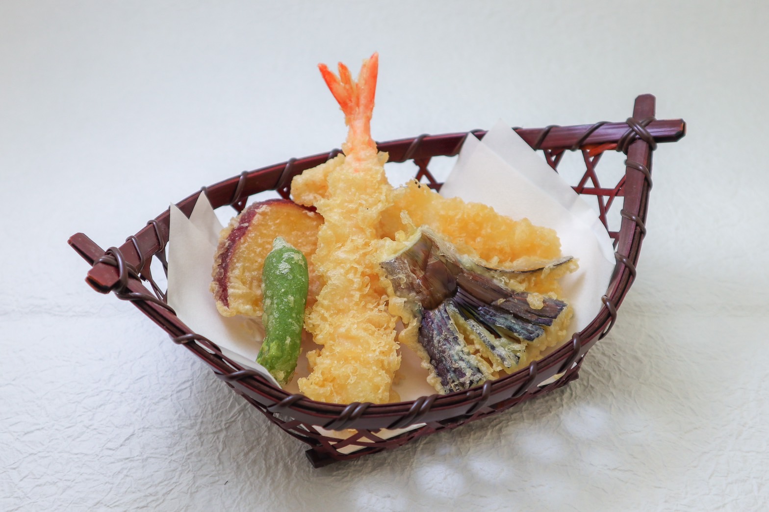 そば太鼓亭 天ぷら盛り合わせ