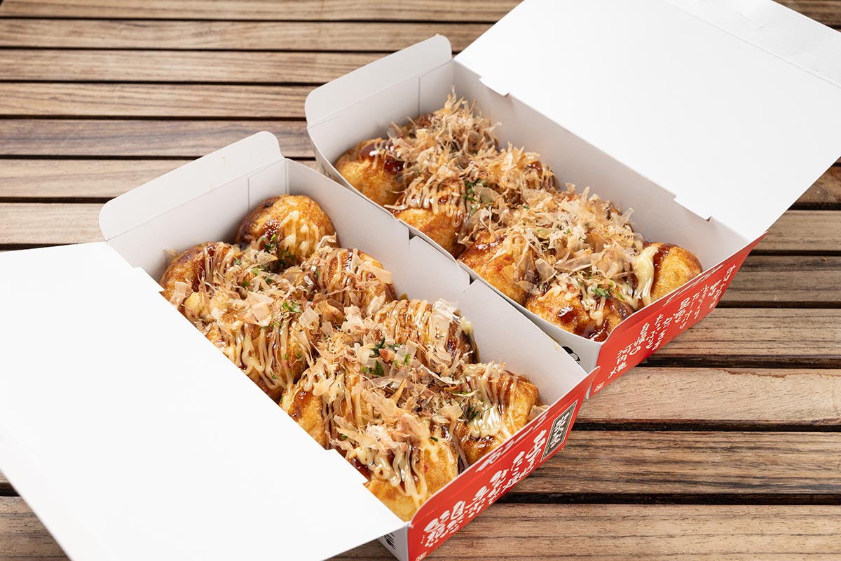 文左亭 ふわとろたこ焼き秘伝ソース16個