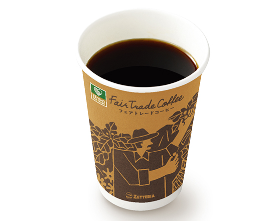 ゼッテリア ZETTERIA ホットコーヒー Fair Trade Hot Coffee