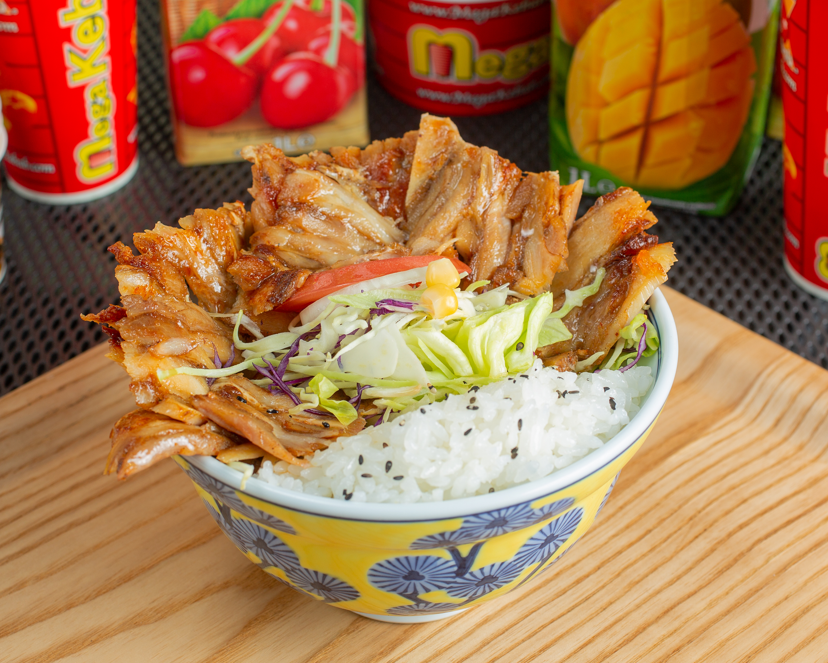 メガケバブ ⑯チキンケバブ丼 Chicken Kebab Rice Bowl