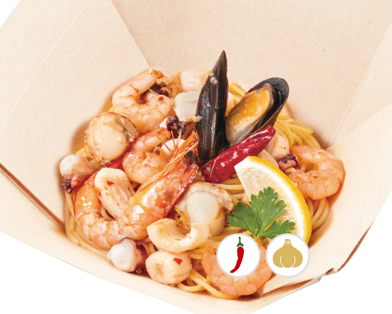 ジョリーパスタ 【211】海の幸のペペロンチーノ