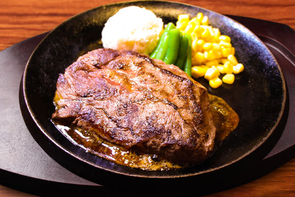鉄板王国 王国ステーキ150g Kingdom Steak