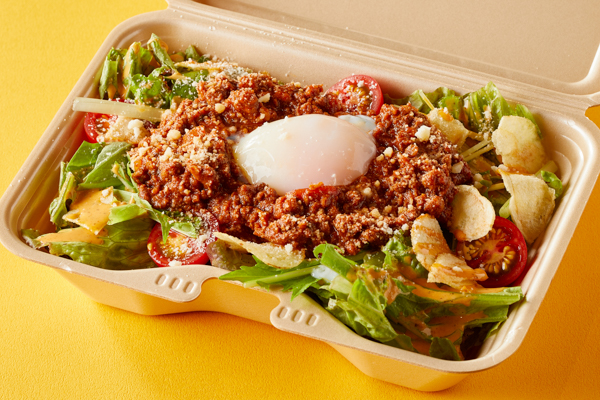 天才のタコライス 温玉乗せタコライス Soft Boiled Egg Taco Rice