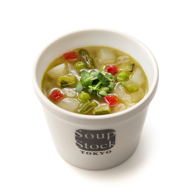 スープストックトーキョー 【単品】緑の野菜のミネストローネ(180cc)
