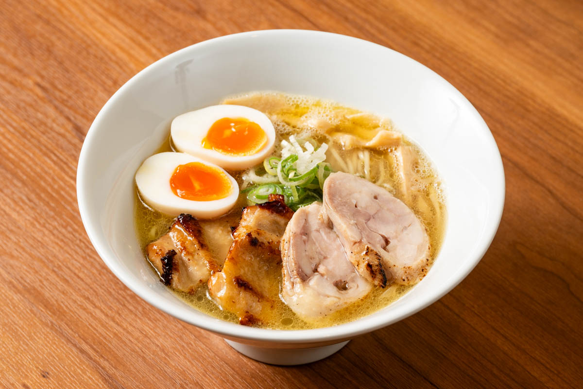 鶏ポタラーメンTHANK スペシャルさらり