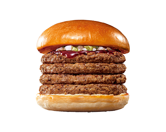 ロッテリア 【単品】キング絶品ビーフバーガー King-size Ultimate Beefburger