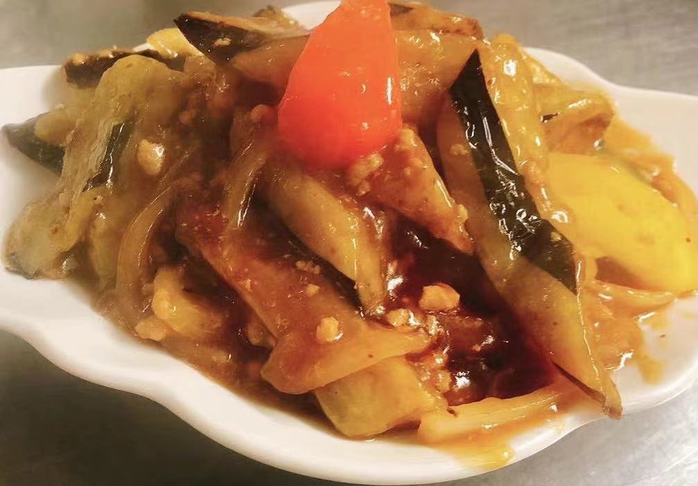 天鴻餃子房 麻婆茄子