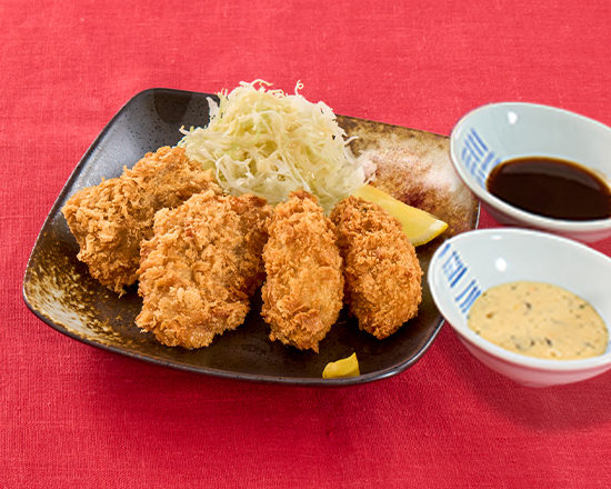 夢庵 【単品】ひれ・牡蠣ミックスフライ