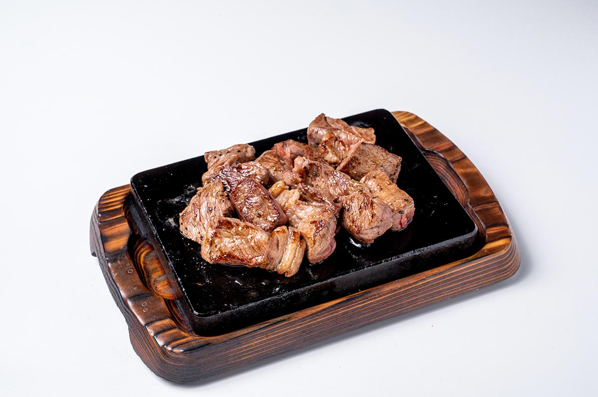 やっぱりステーキ お箸deステーキ180g(スープ・サラダ・ごはん付)