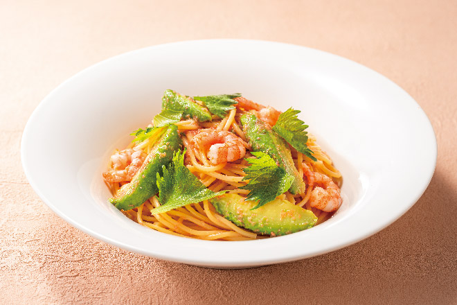 デニーズ 【K6】海老とアボカド たらこソース