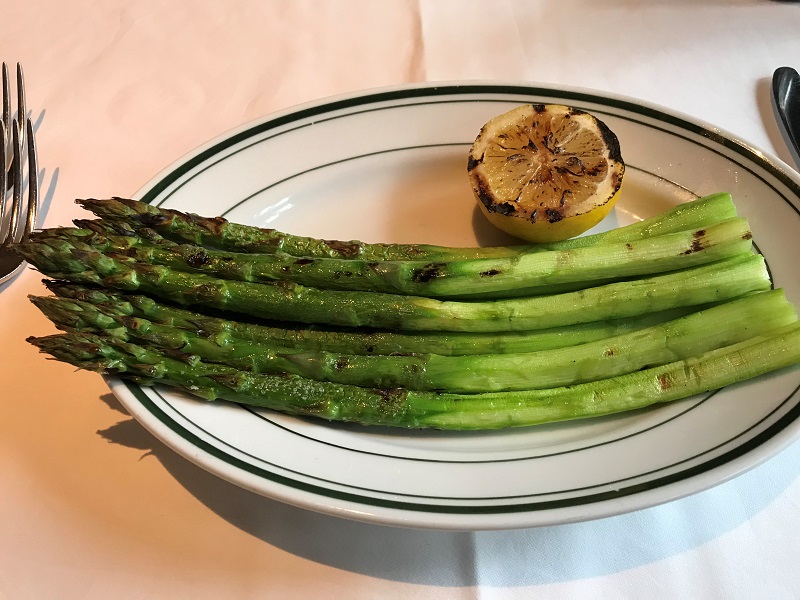 ウルフギャング・ステーキハウス アスパラガスのグリル