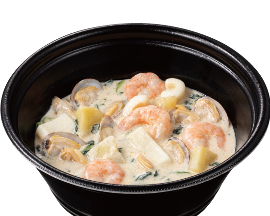 ジョリーパスタ 【259】(ソースのみ・麺なし)海の幸の豆乳スープパスタ