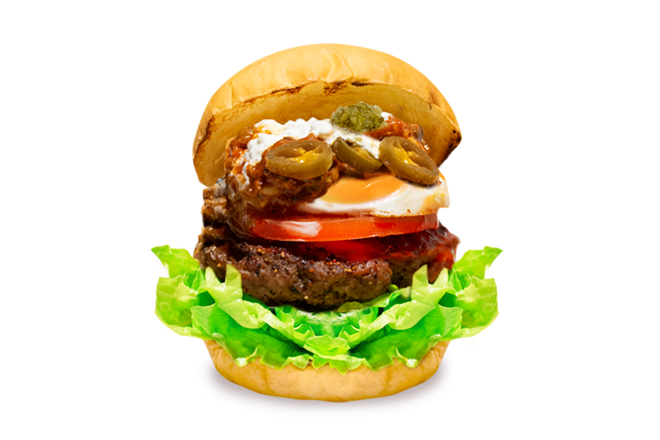 the 3rd burger チリコンカンエッグバーガー/しろもちバンズ
