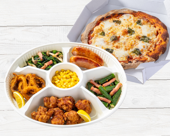 ジョナサン おつまみプレート＆モッツァレラのマルゲリータ