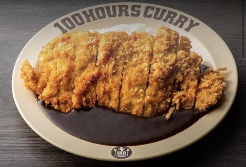 厚切りチキンカツのカレー